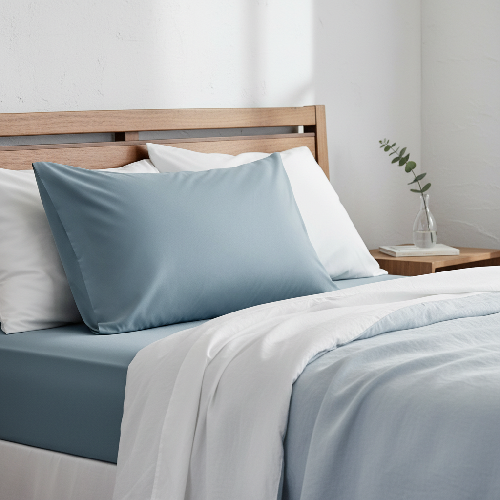 Dusty Blue Pillowcase