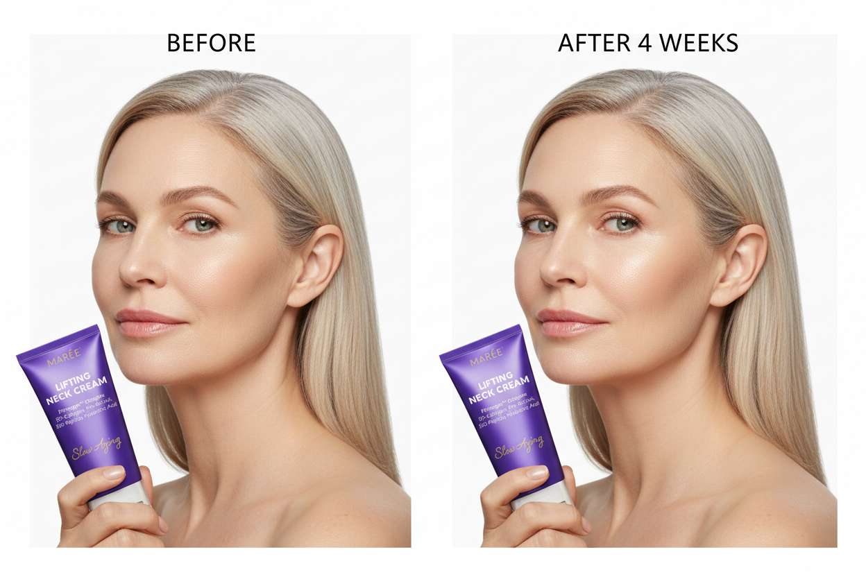 Editorial – Model 3 with MARÉE Cream