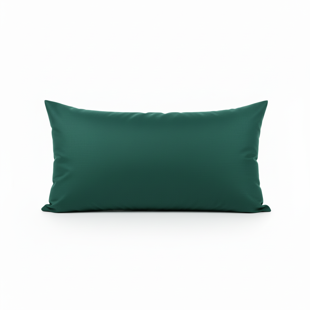 Emerald Green Lumbar Pillow