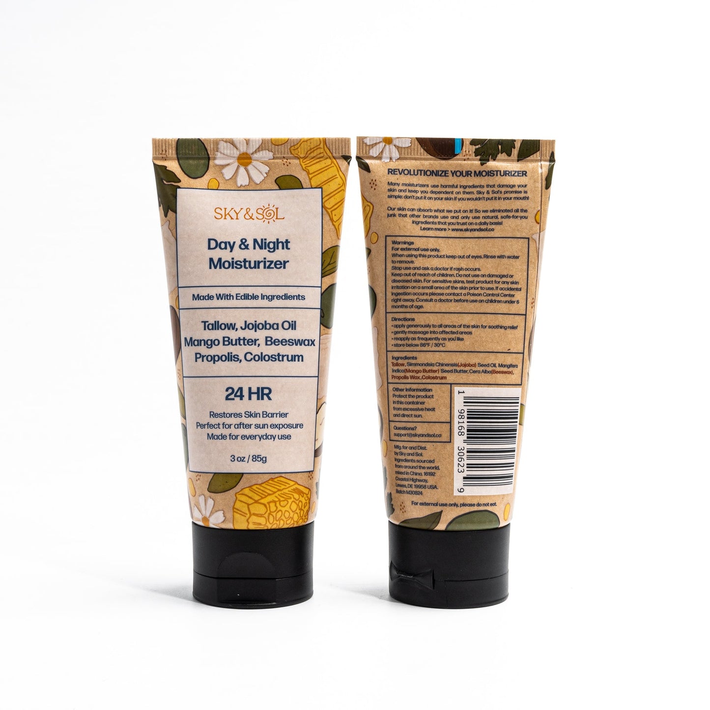 The Everything Cream by Sky and Sol | Nourishing Tallow & Colostrum Moisturizer