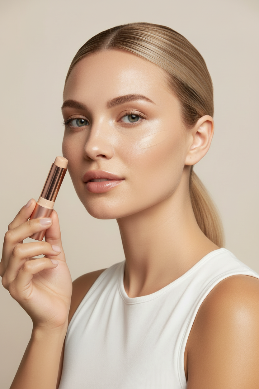 Fair Skin Model Light Shade