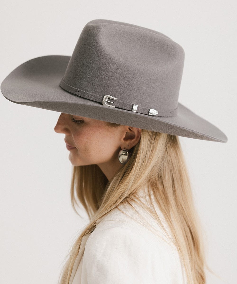 The Teddy Cattleman | Structured Felt Western Hat with Traditional Cattleman Crown