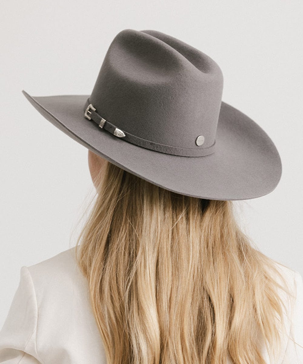 The Teddy Cattleman | Structured Felt Western Hat with Traditional Cattleman Crown