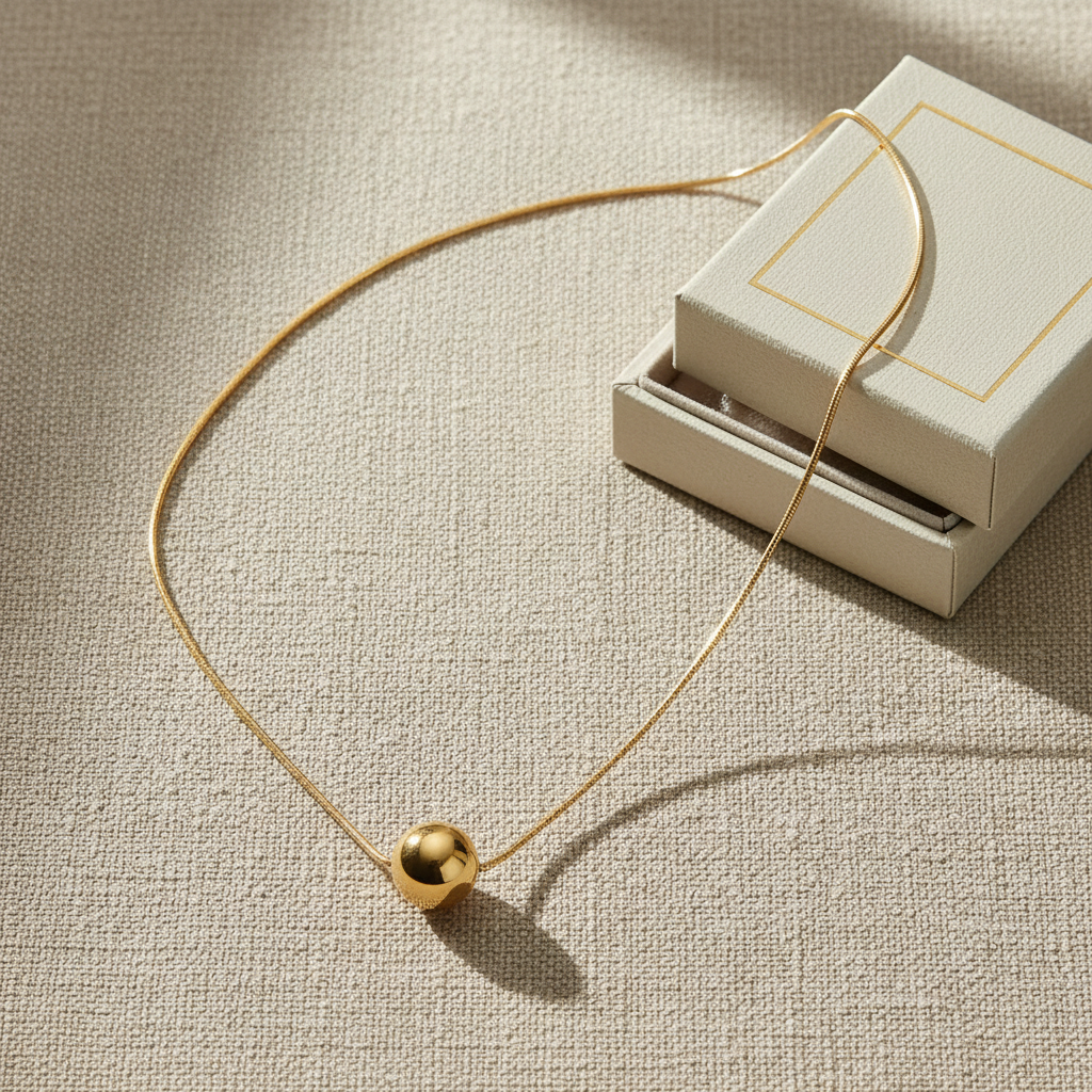 Flat Lay – Ball Pendant