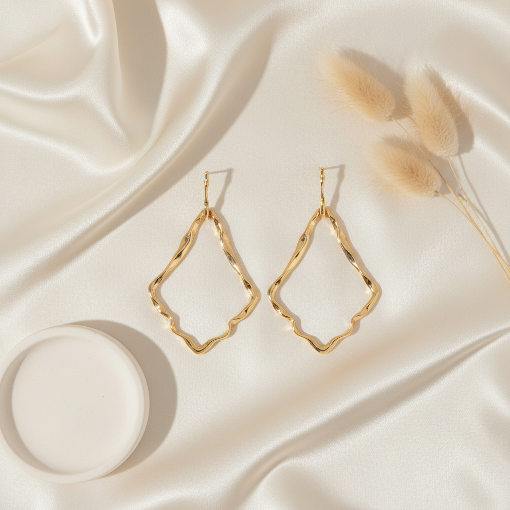 Flat Lay - Cream Silk Retry