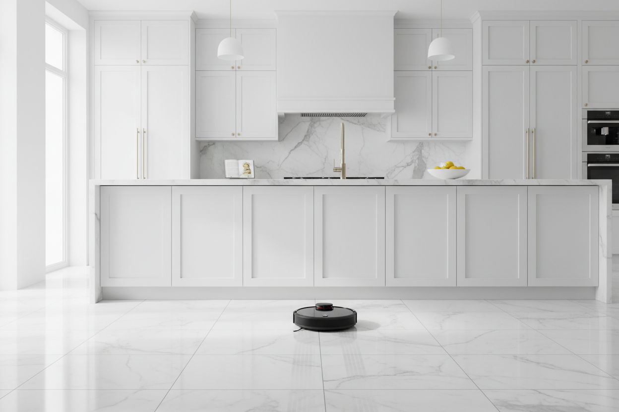 G20 Pro Robot Vacuum Kitchen Scene