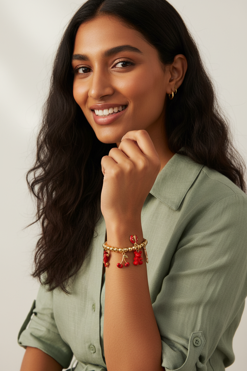 Gold Crayola Bracelet - South Asian Model