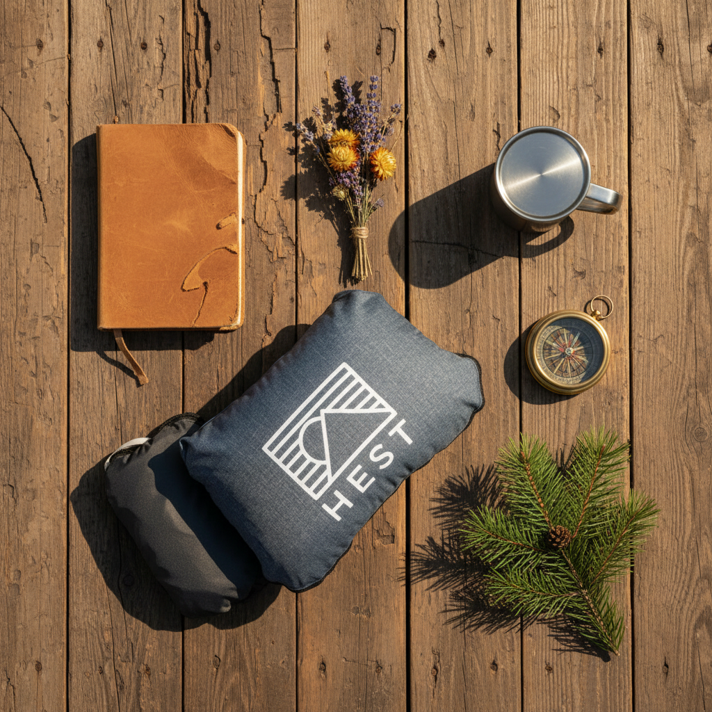 HEST Pillow Adventure Flat Lay Version 2