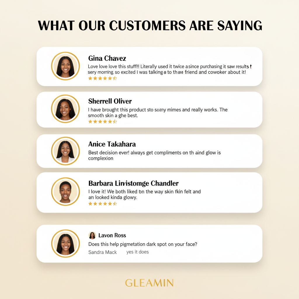 Gleamin - Customer Reviews