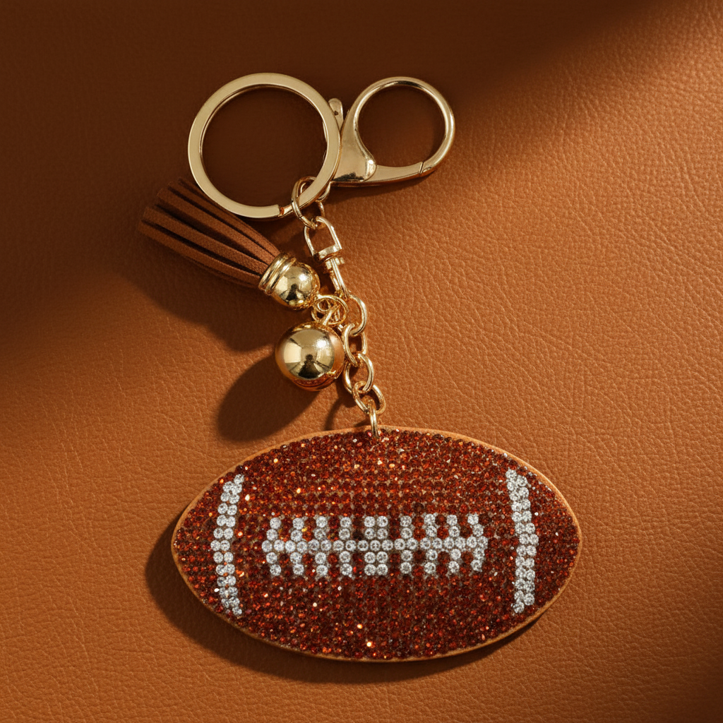 Improved Football Keychain
