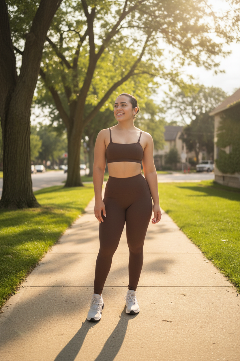 Lifestyle Walking - Happy & Smiling