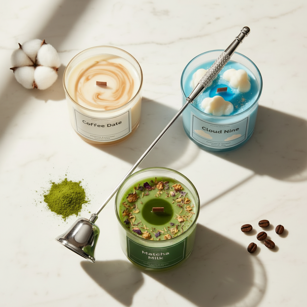 Luxury Candle Collection Overhead Companion