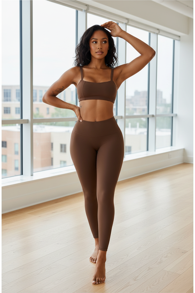 Medium Dark Skin - Full Body Yoga Studio