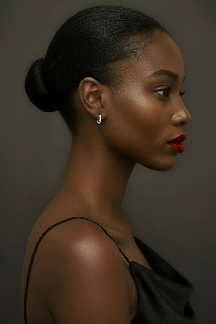 Model 2 – Red Lipstick