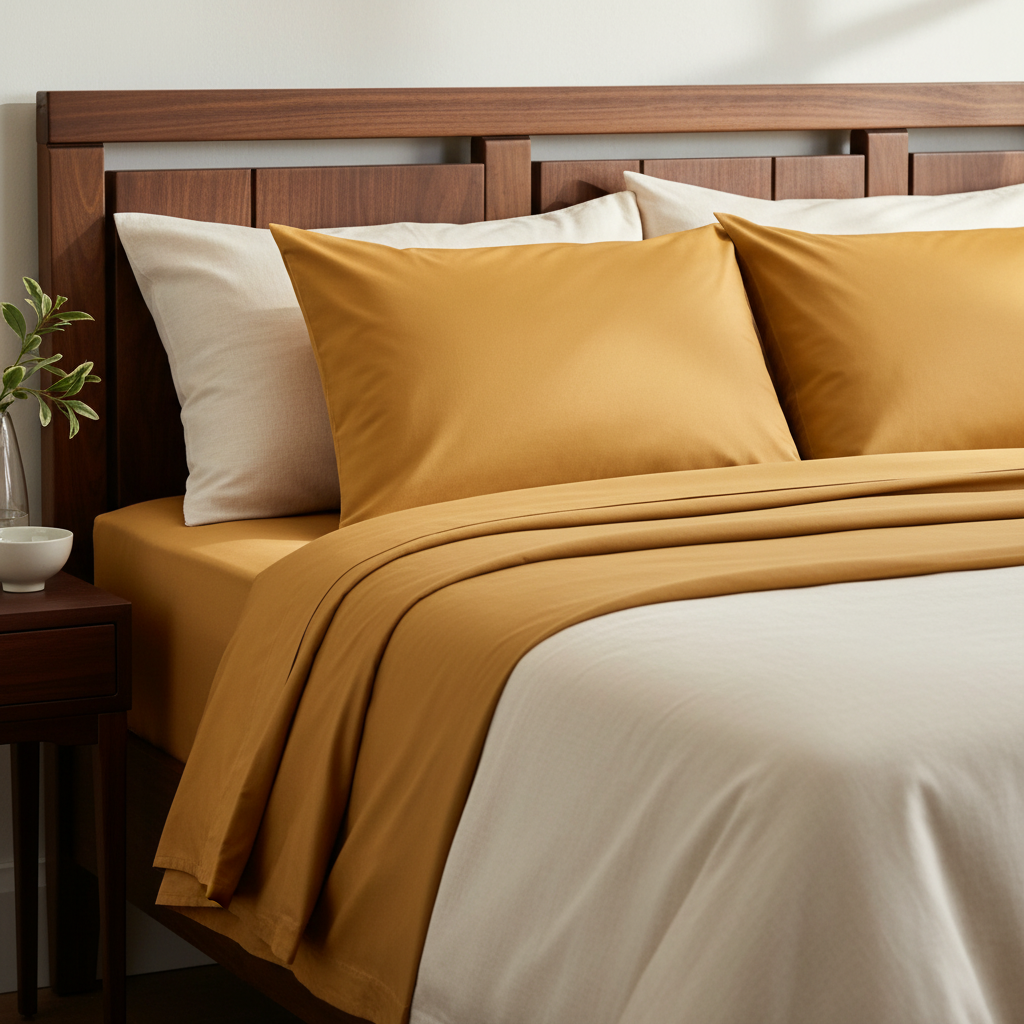 Mustard Pillowcase