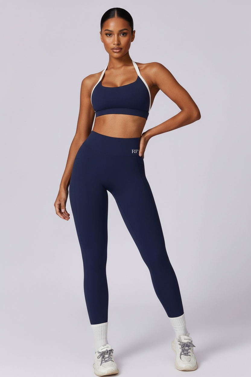 Navy Set — RP Monogram Visible