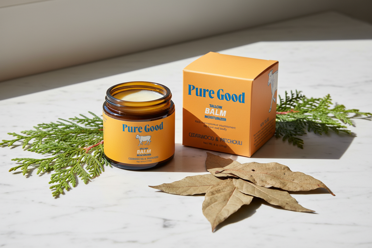 Pure Good Tallow Balm Editorial Lifestyle