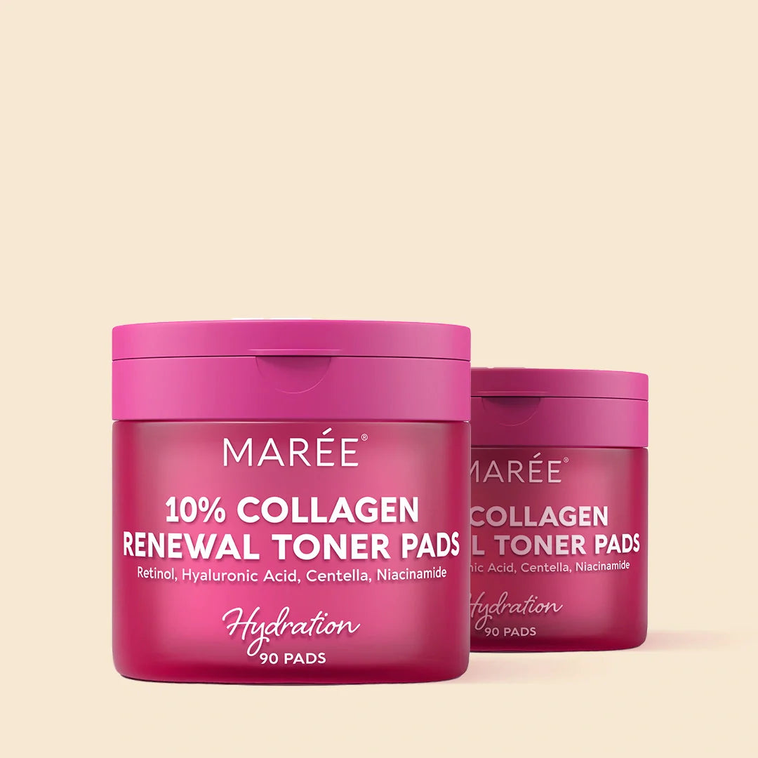 Luxe and Laurel Collagen & Retinol Toner Pads - Renewing Anti-Aging Treatment