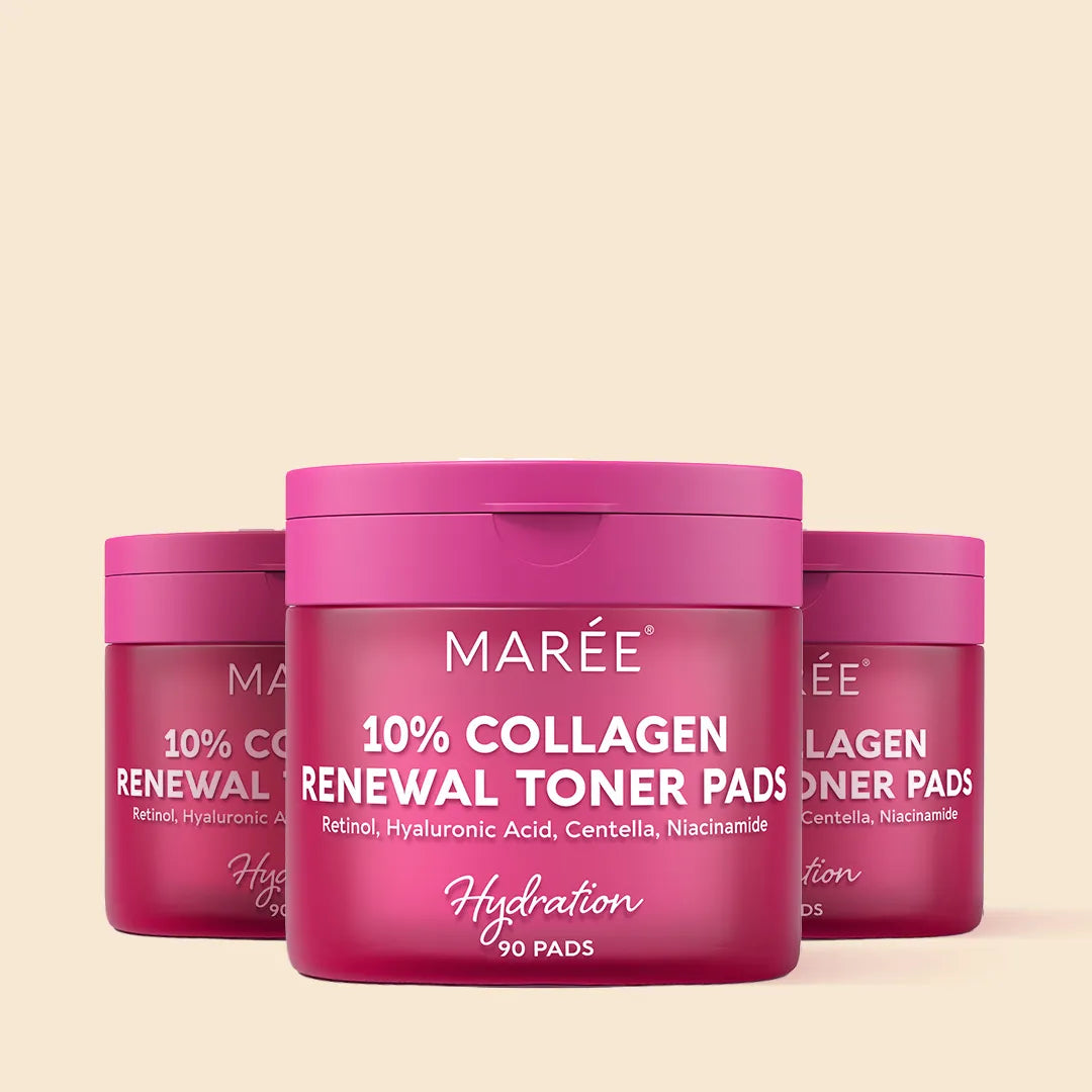 Luxe and Laurel Collagen & Retinol Toner Pads - Renewing Anti-Aging Treatment