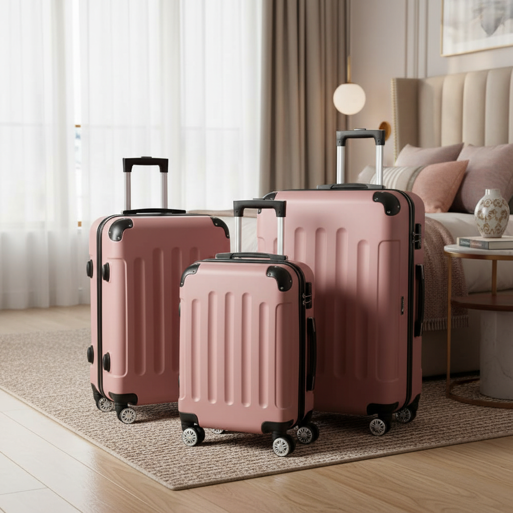 Rose Gold 3-Piece Set - Hotel Suite