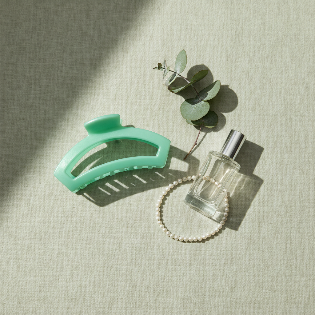 Sage Linen Flat Lay