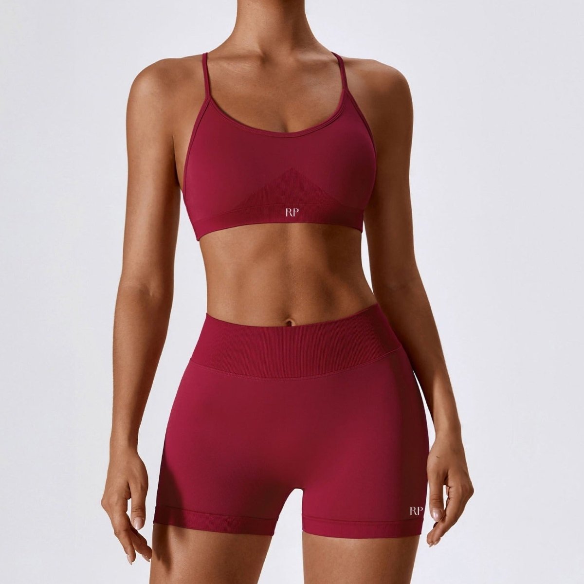 Sienna Sculpted Strappy Bra: Open-Back Compression Essential for Movement and Streetwear