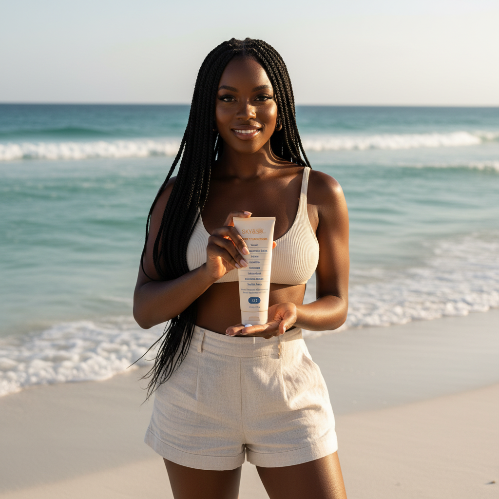 Sky & Sol Sunscreen - Dark Skin Beach
