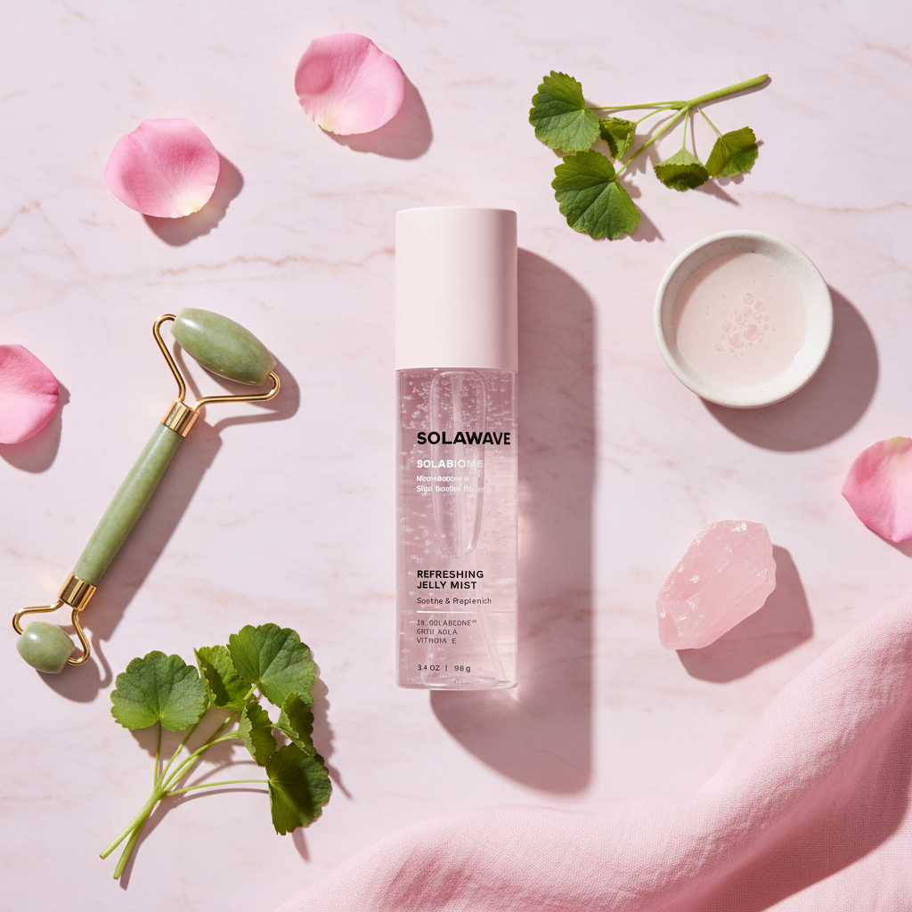 Solawave Jelly Mist - Flat Lay