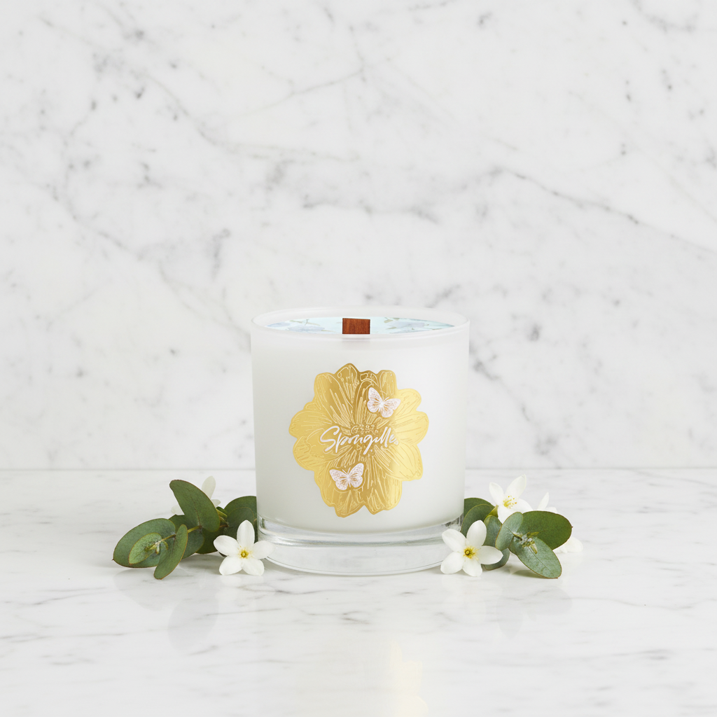 Spongellé Botanica Candle - Marble