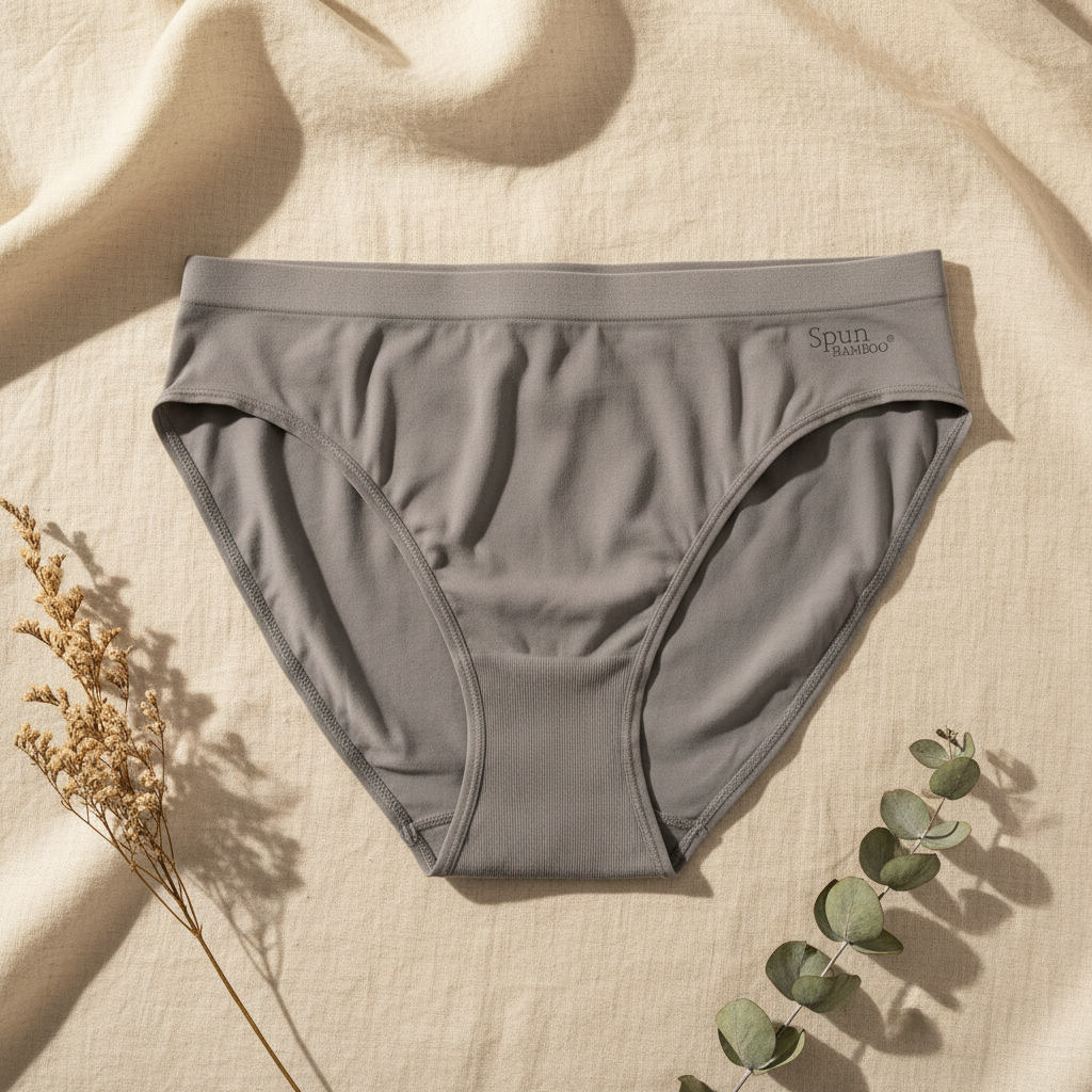 Spun Bamboo Gray – Improved Flat Lay