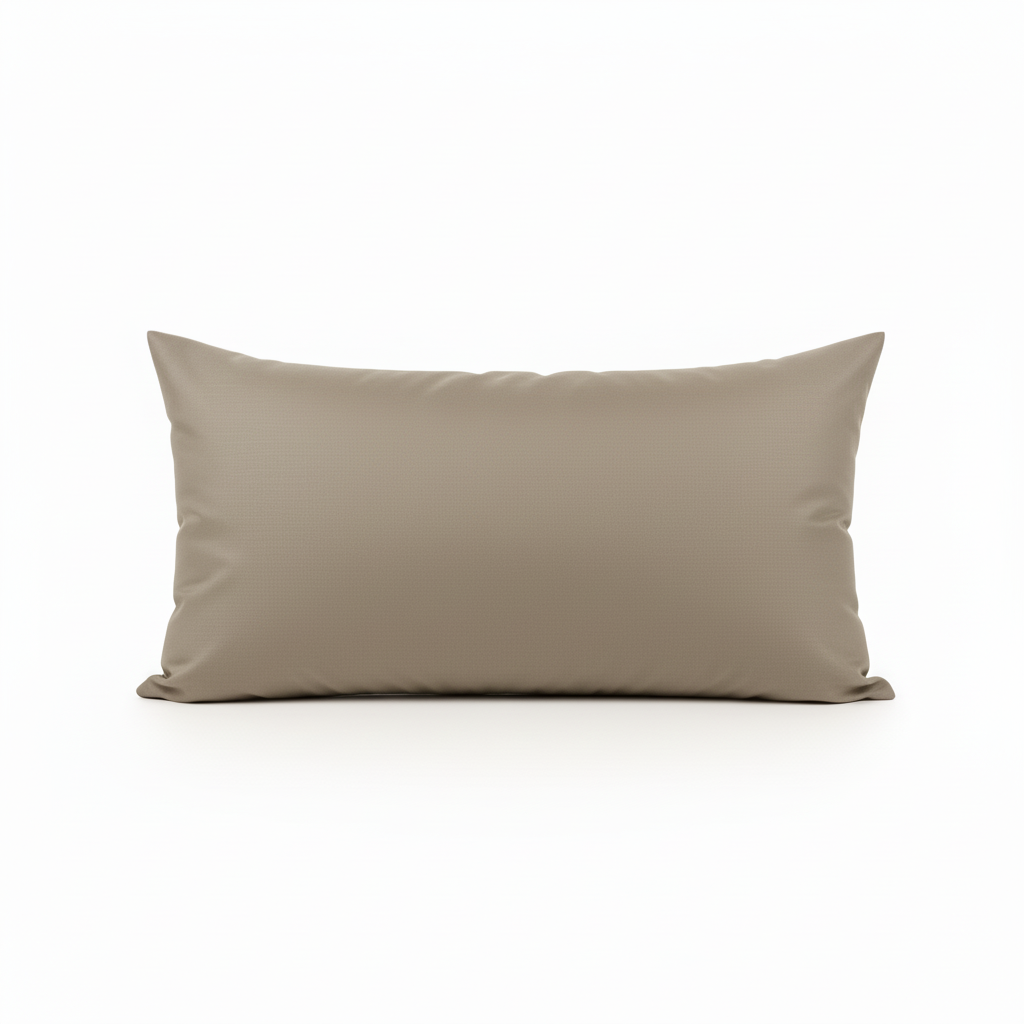 Taupe Lumbar Pillow
