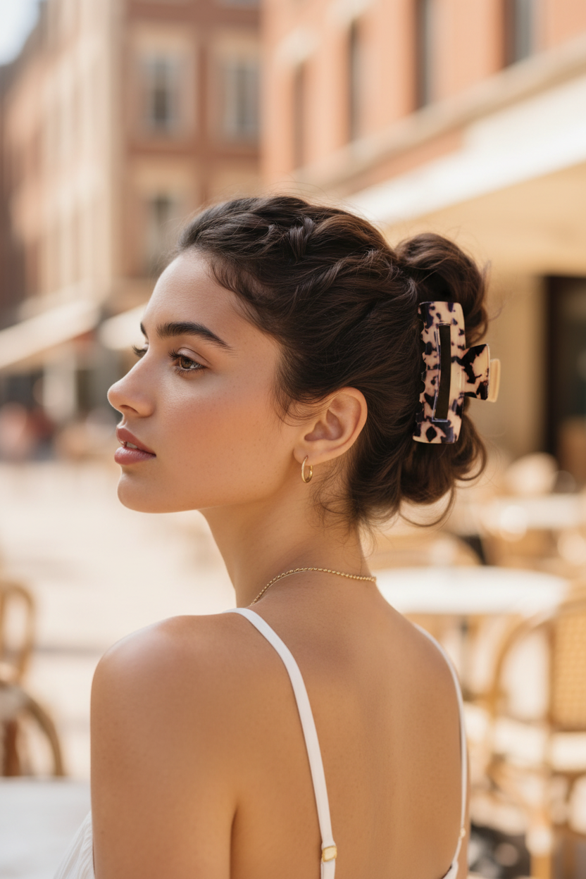 Tortoiseshell Updo Aspirational